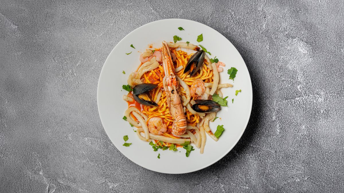 97. Spaghetti alla Pescatora