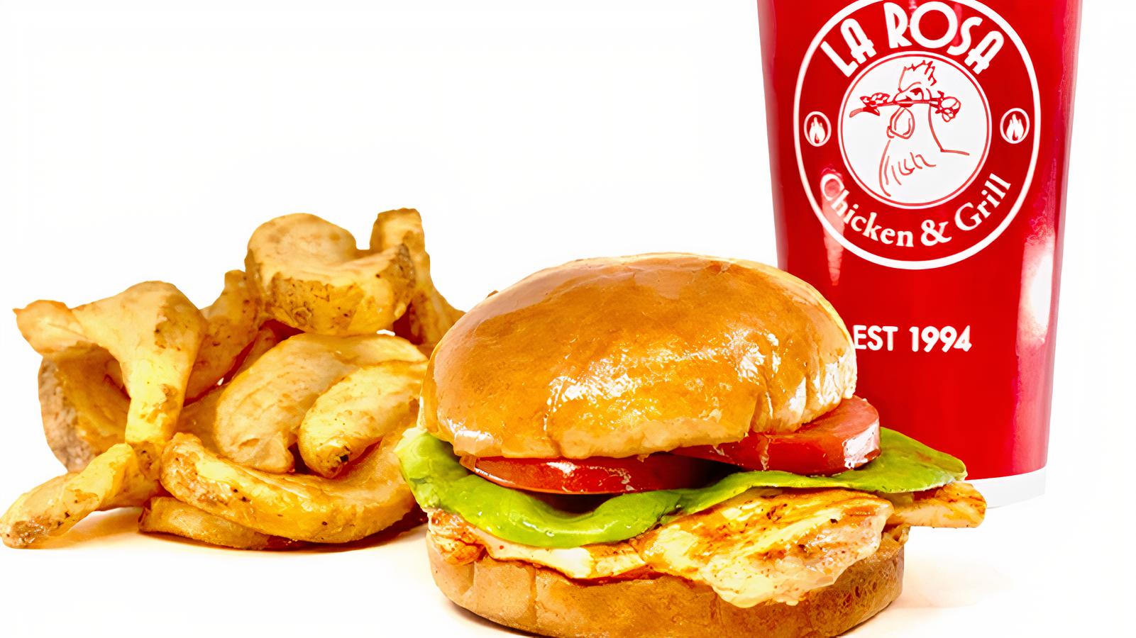 1. Spicy Grilled Chicken Sandwich Combo