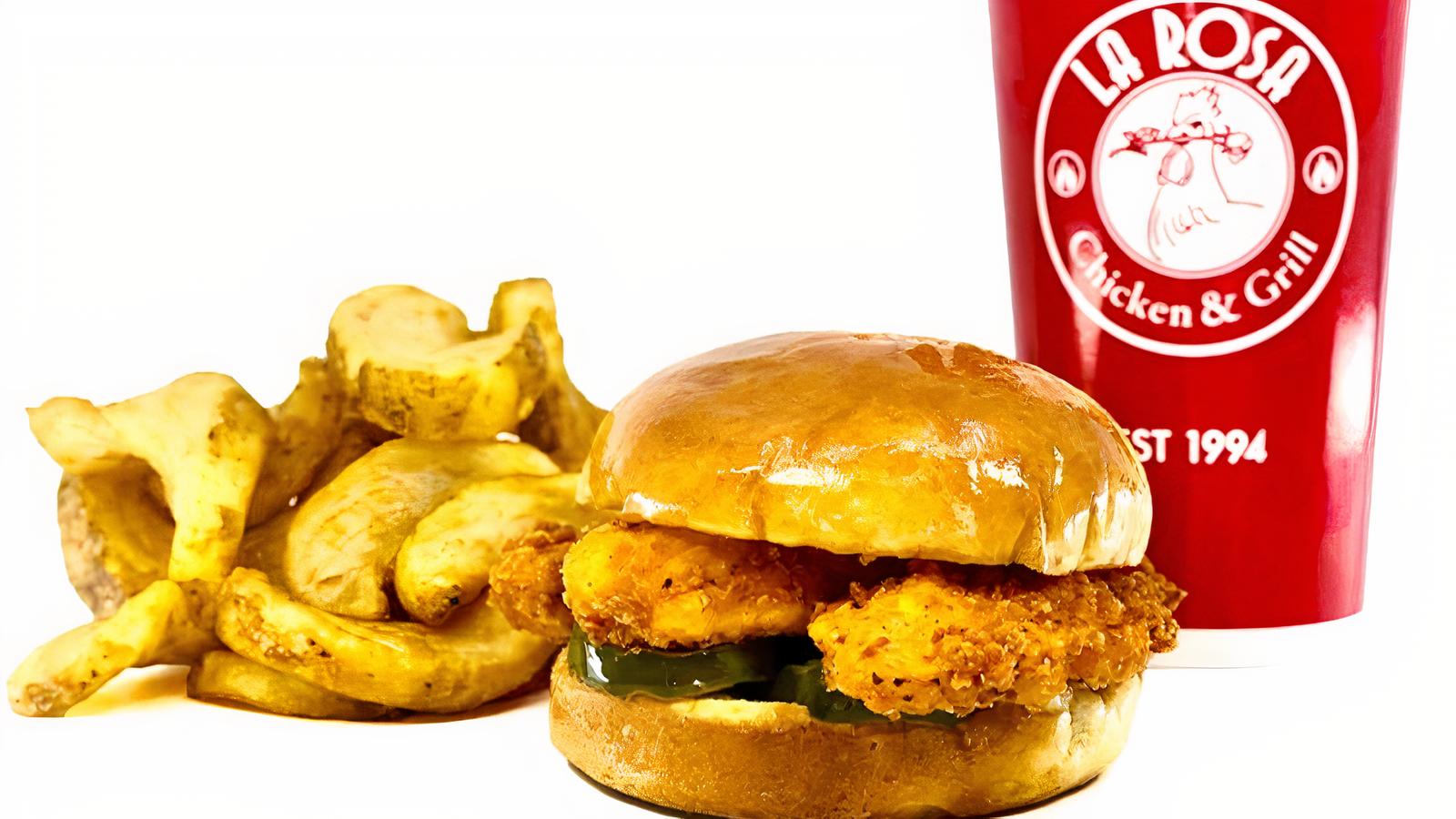 2. Mild Crispy Chicken Sandwich Combo