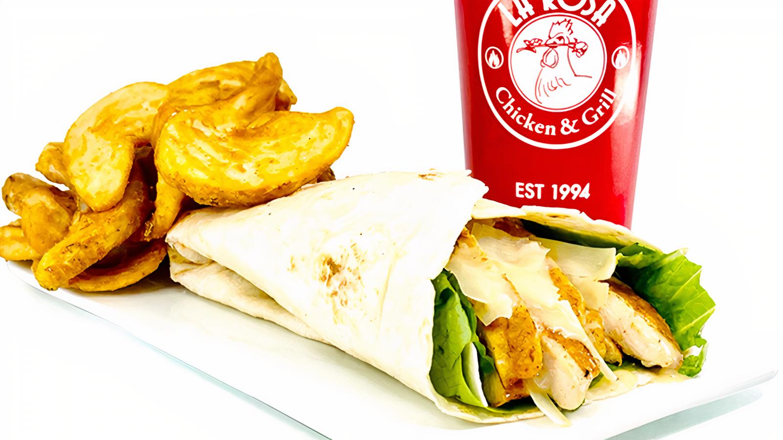 5. Caesar Wrap Combo