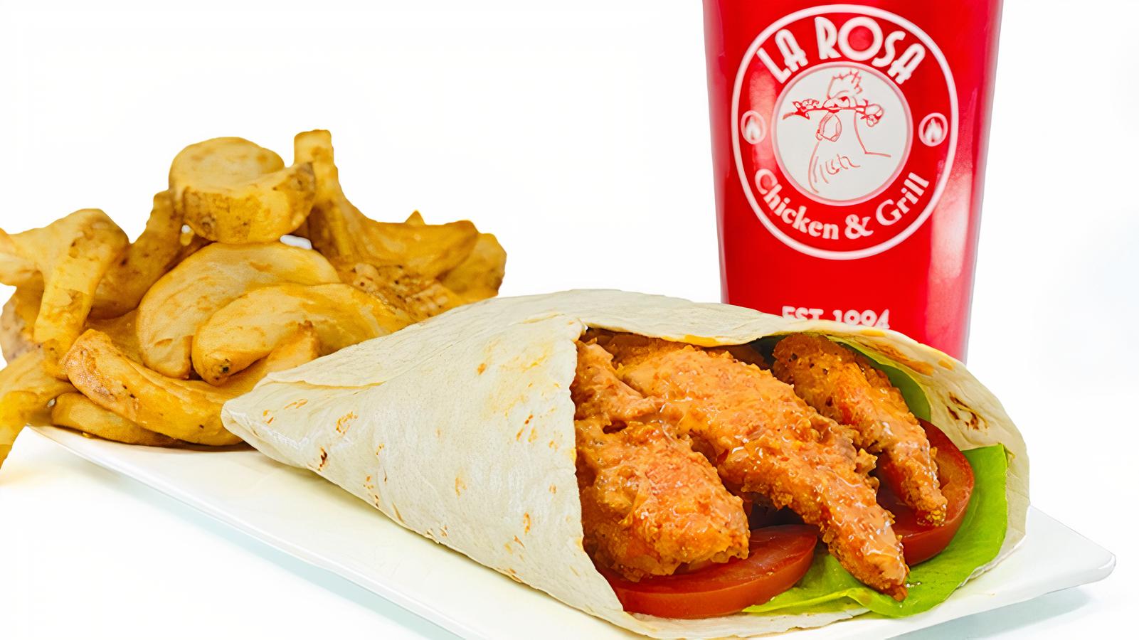 6. Buffalo Wrap Combo