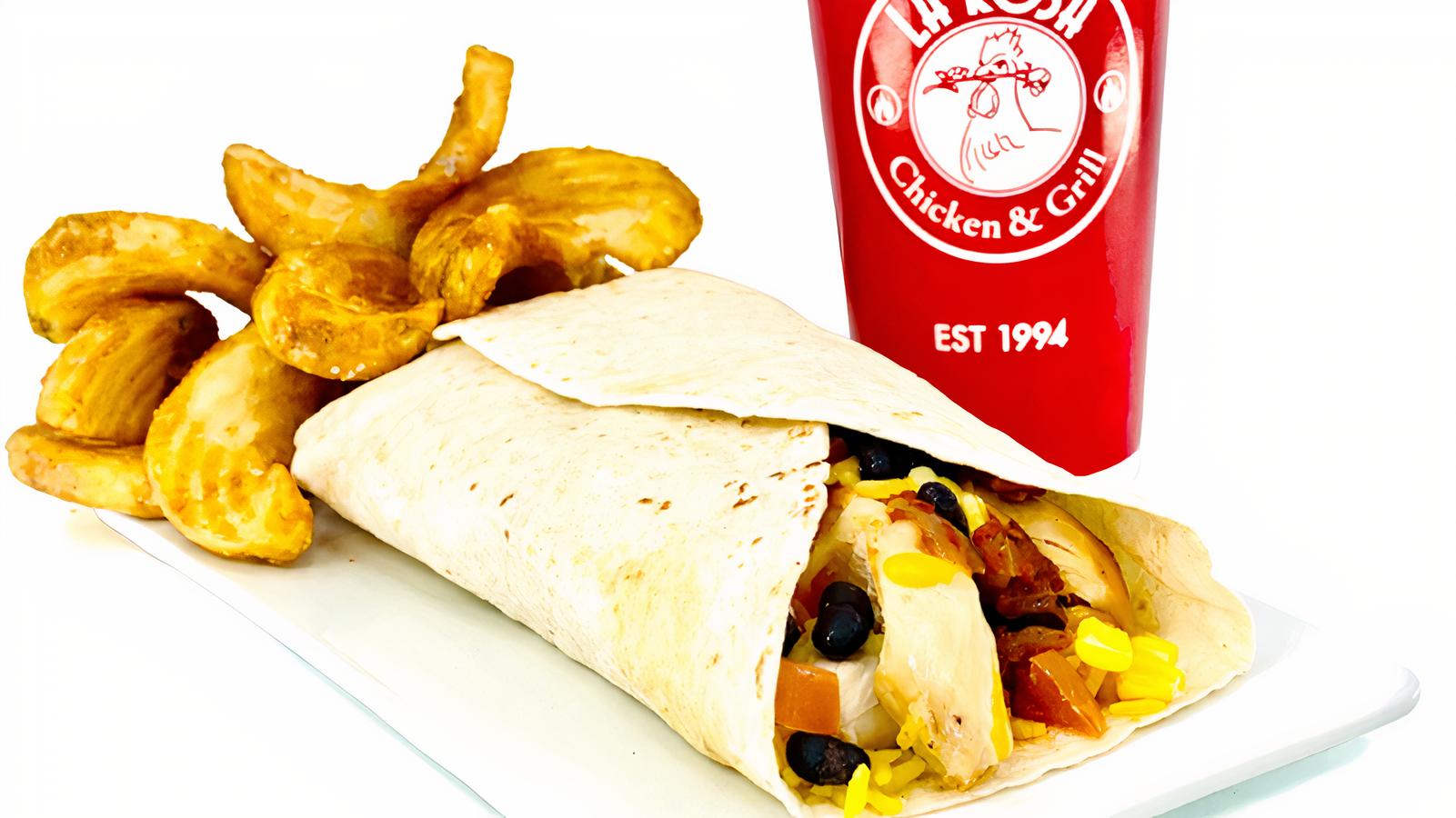 7. Burrito Wrap Combo