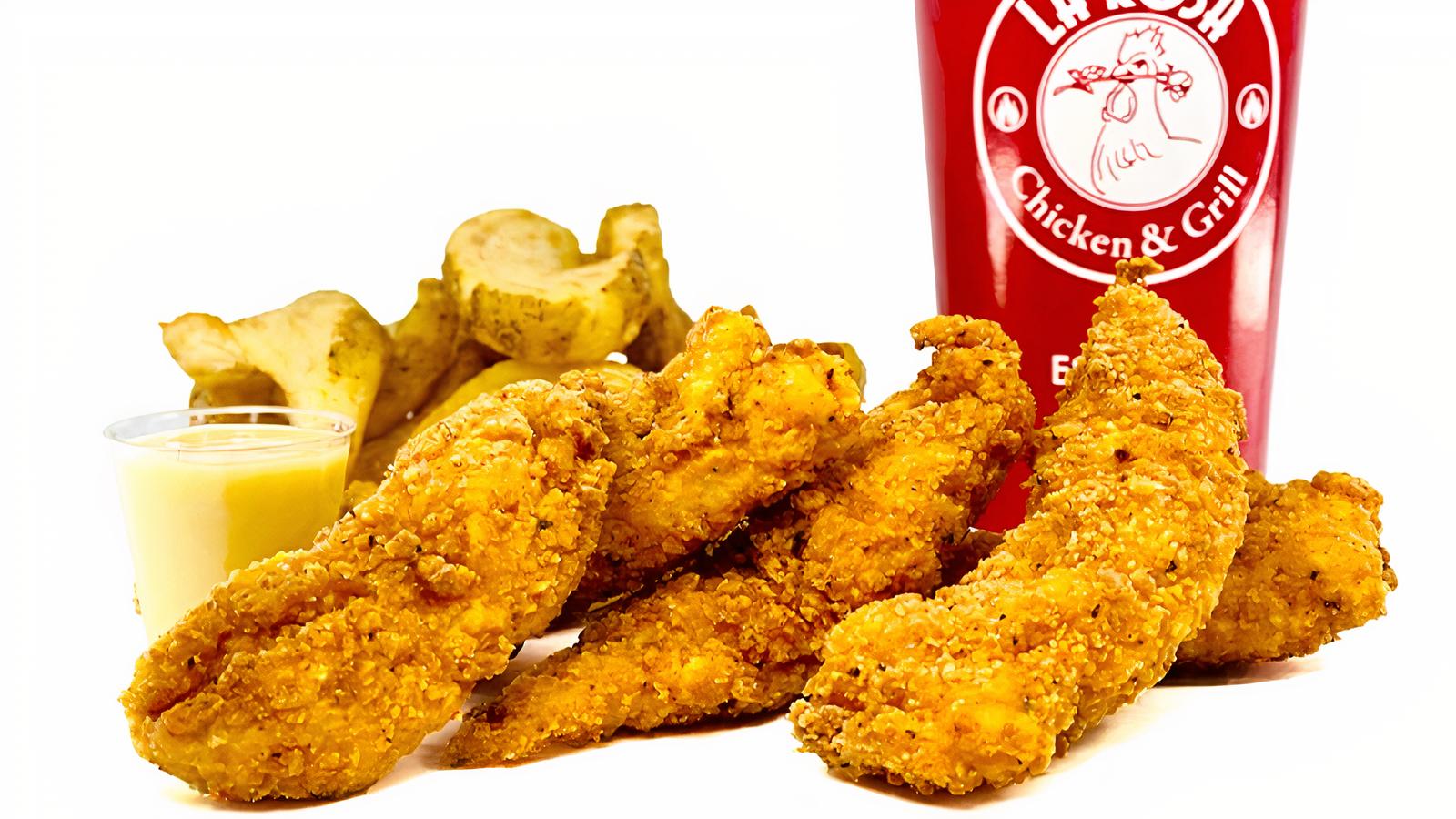 9. 5 Spicy Tenders Combo