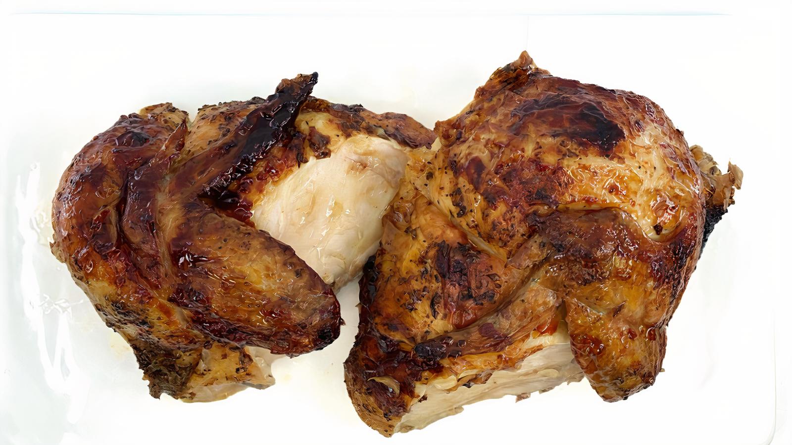 Half White Roasted Chicken
