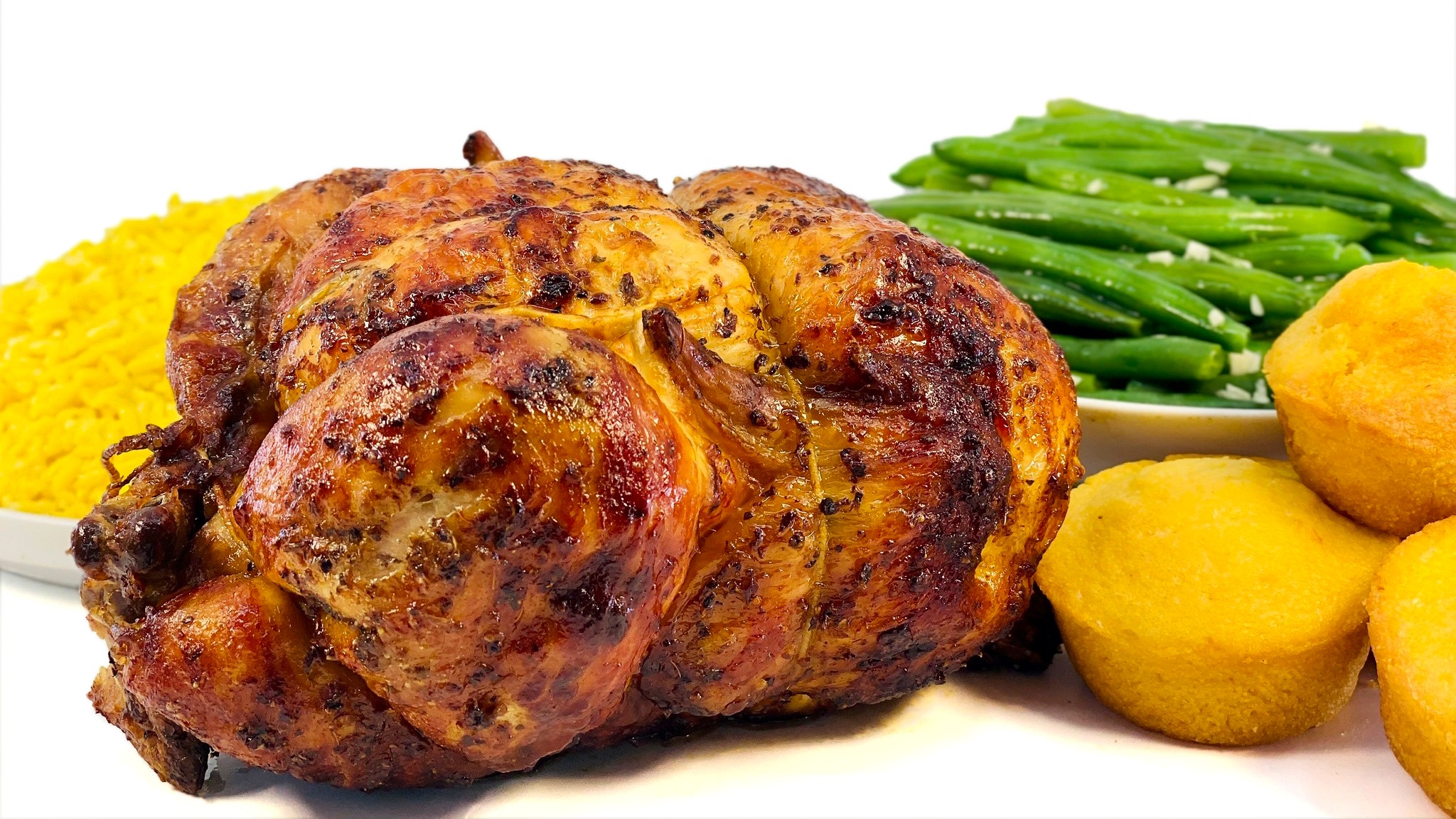One and Half Roasted Chicken Meal