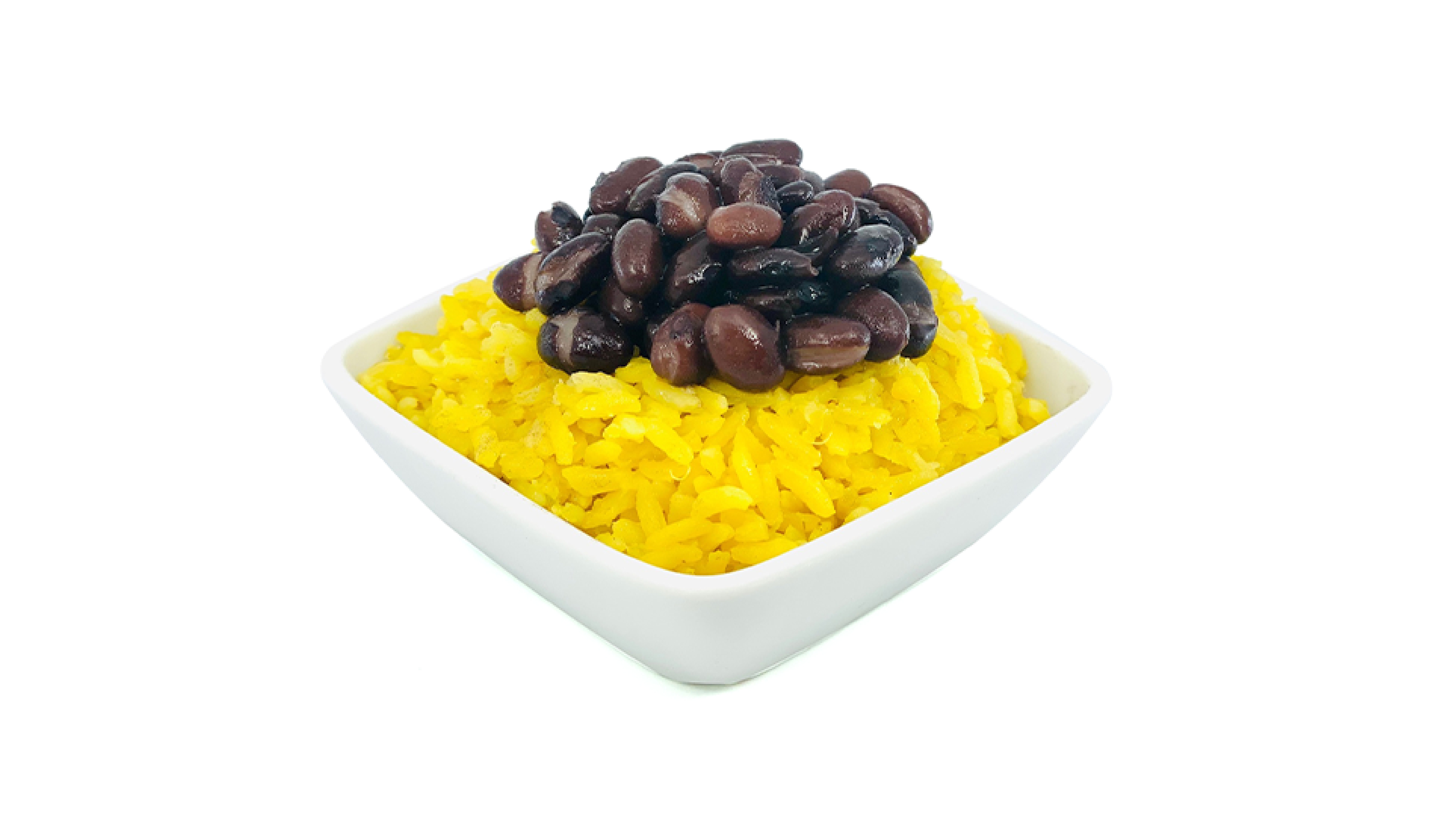 Rice Pilaf and Black Beans