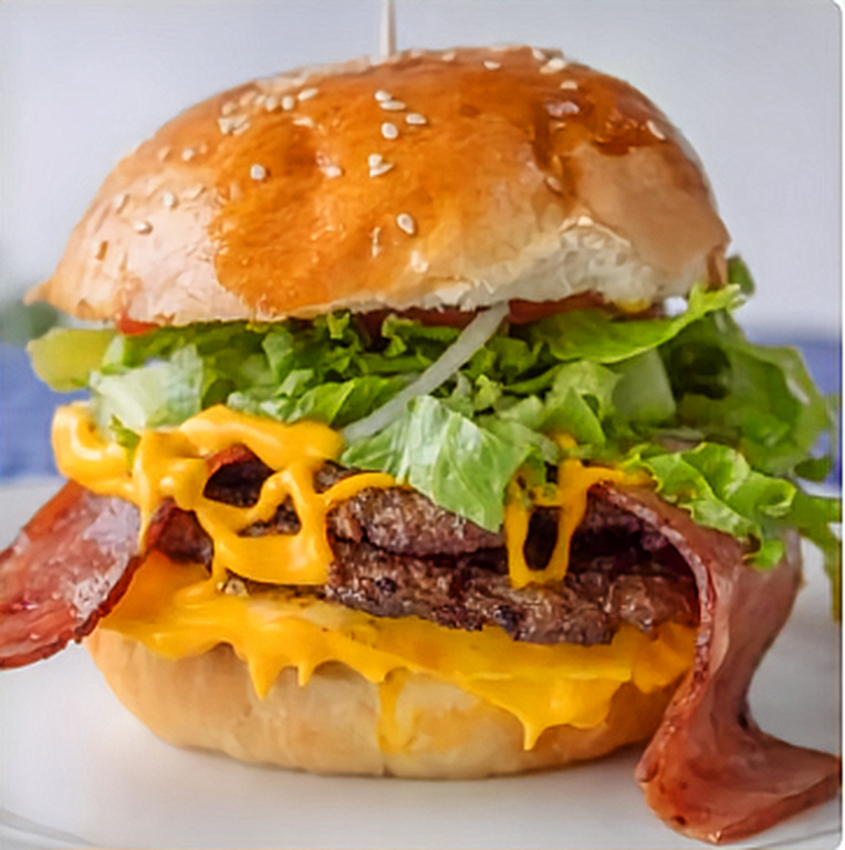 Hamburguesa Doble Torta