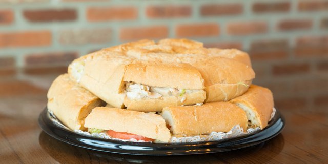 Mojo Chicken Caesar Sandwich Tray