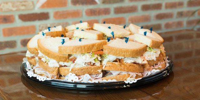 The 1915 Club Sandwich Tray