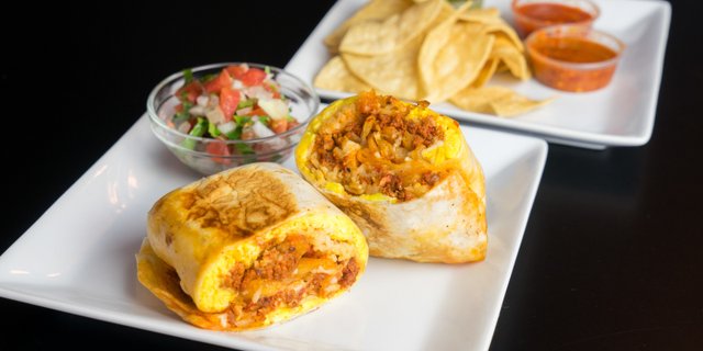 Rajas Breakfast Burrito Box