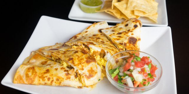 Rajas Breakfast Quesadilla