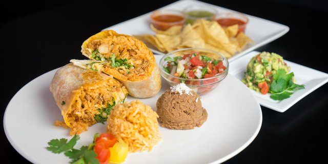 Rajas Burrito Boxed Lunch