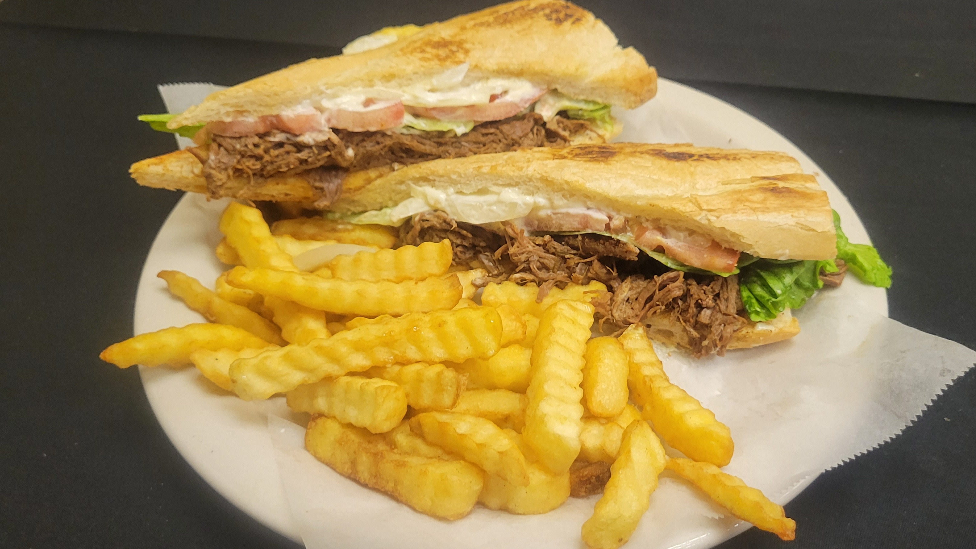 Ropa Vieja Sandwich
