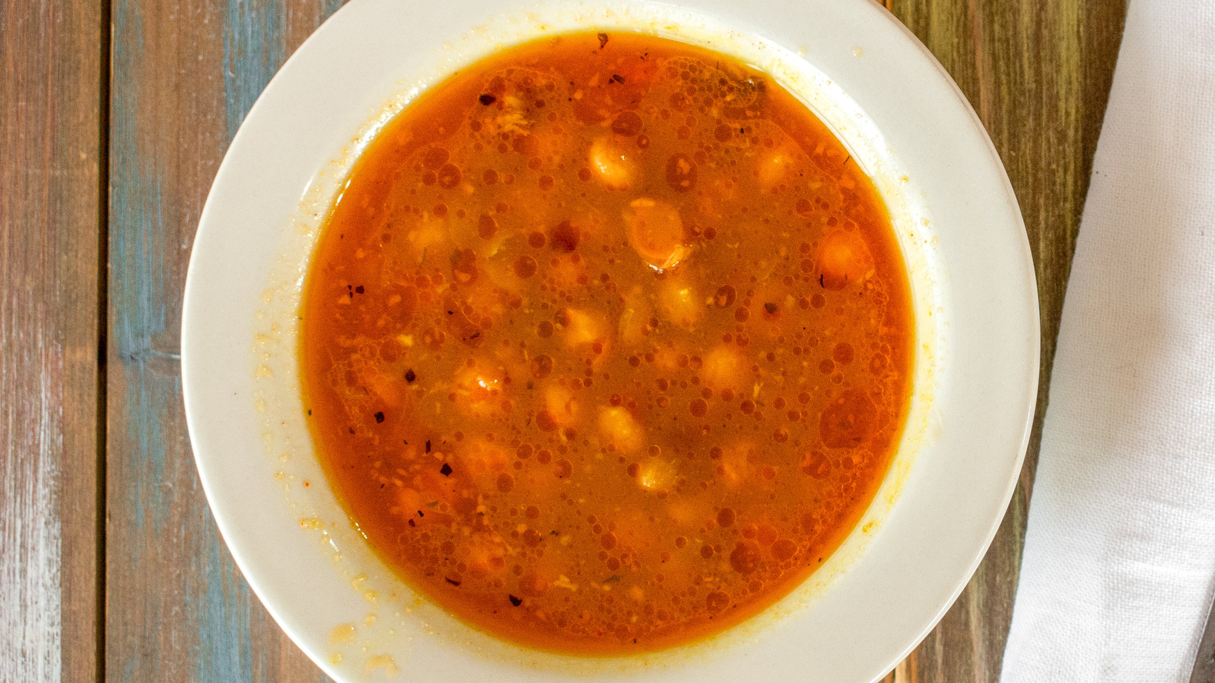 Spanish Bean Soup / Garbanzos