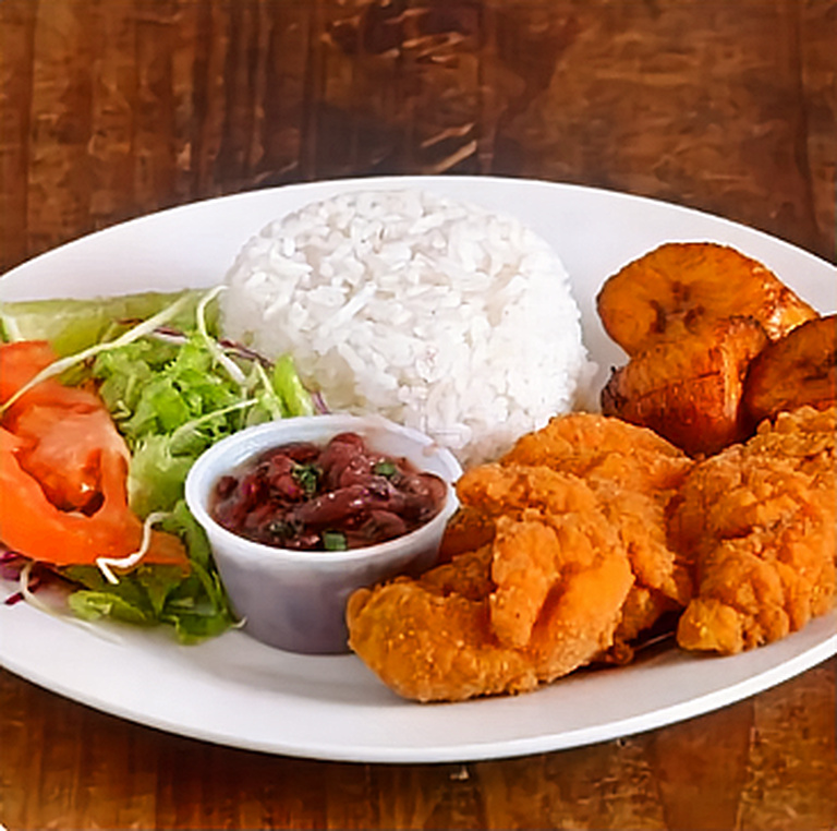 Almuerzo con Pollo Crispy