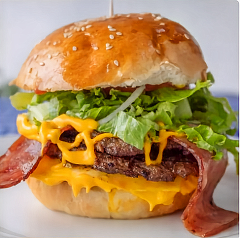 Hamburguesa Doble Torta
