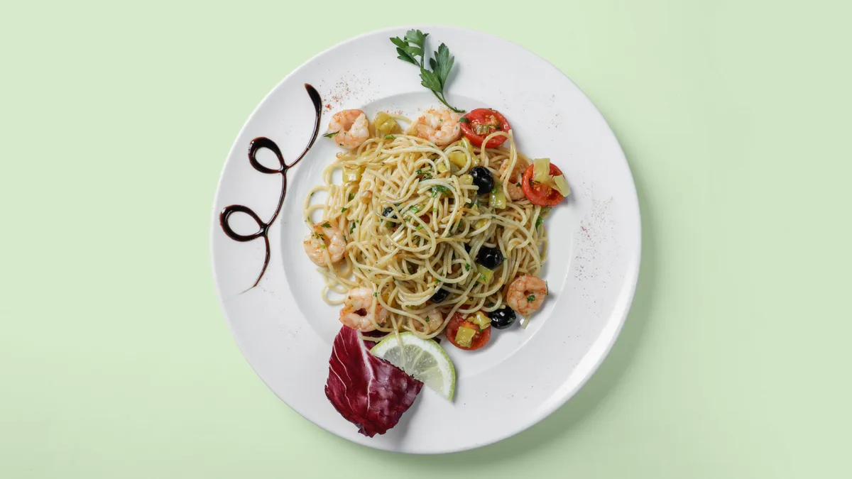 53. Spaghetti Gamberetti