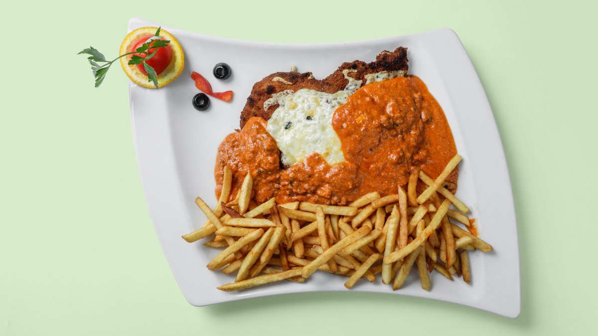 82. Schnitzel Parmigiano