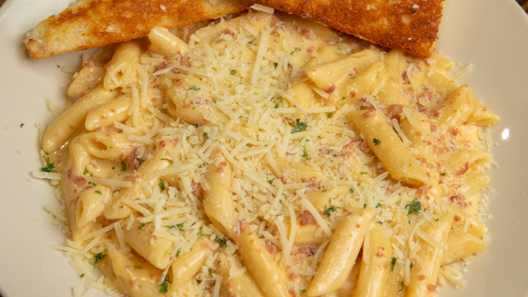 BACON MAC and CHEESE