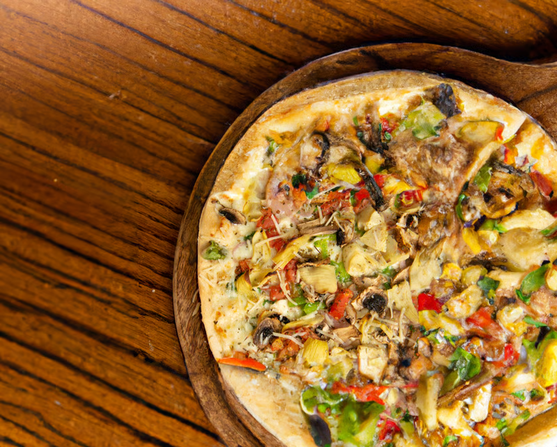 NO DOUGH VEGGIE DELIGHT