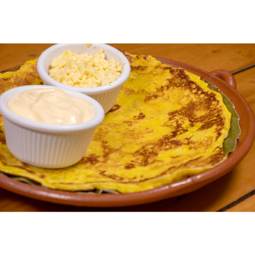 Chorreada Full con Natilla y Queso