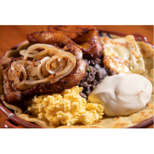 Pintortilla con Chuleta