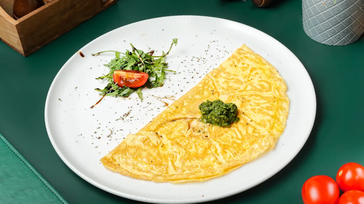Omlet sa spanaćem