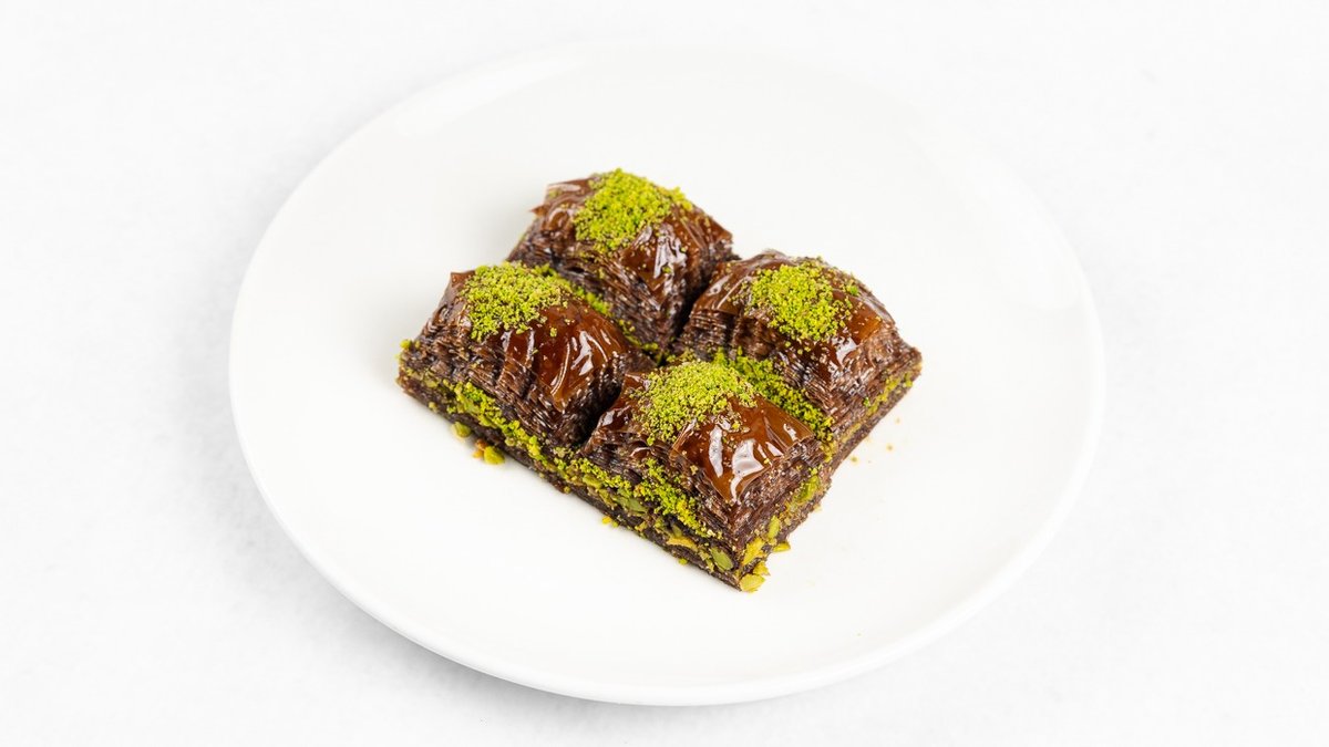 Baklava Čokolada in pistacija (4 kosi)