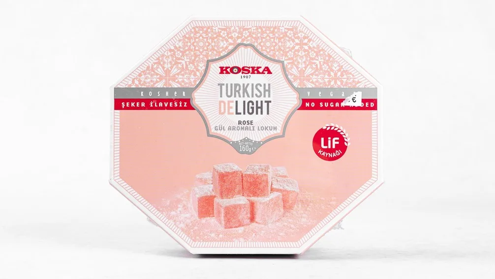 Koska Lokum z vrtnico brez sladkorja (160 g)