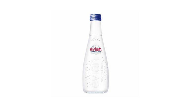 EVIAN SPARKLING 7OZ