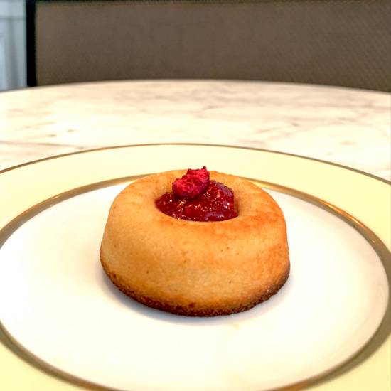 Almonds Raspberry Financier