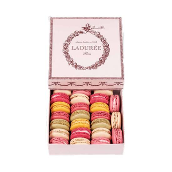 Prestige Pink - Box of 24 Macarons - Vegan
