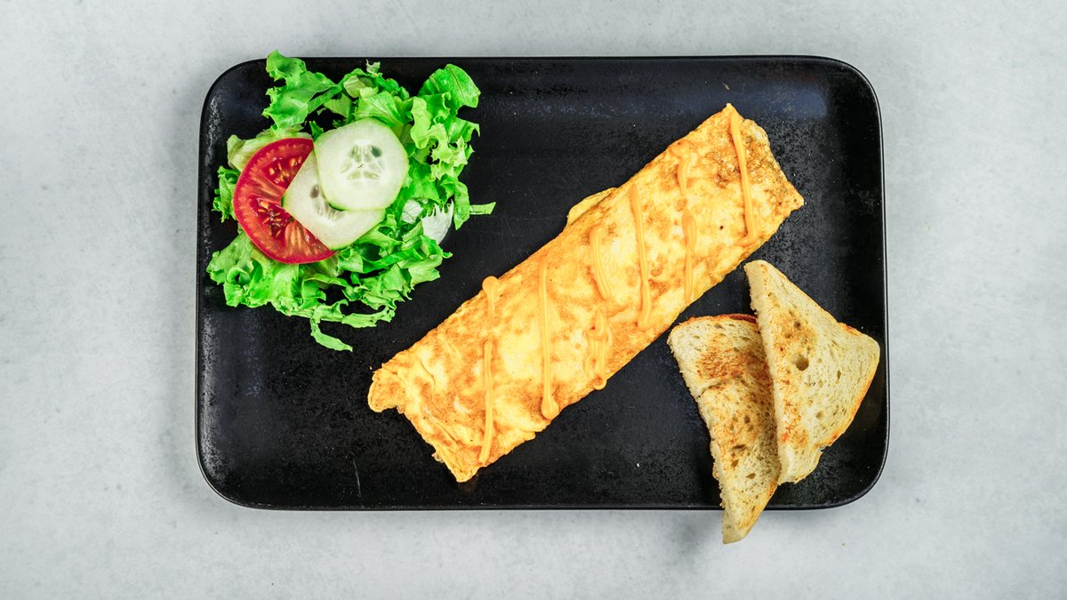 Omlet sa sirom