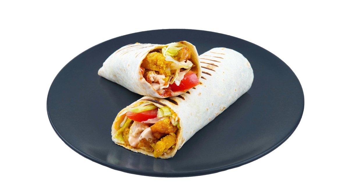 Crispy în lipie cu cheddar