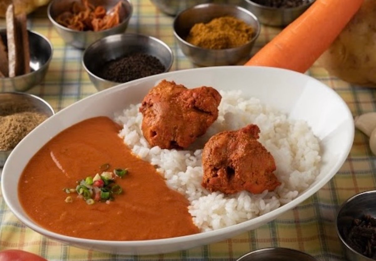 チキンティッカライスセット chicken tikka rice set