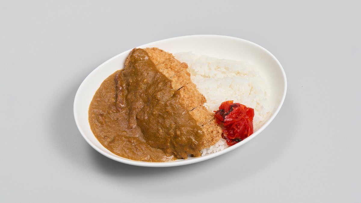 カツカレーkatsu curry set