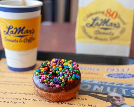 Chocolate Iced Cake Donut