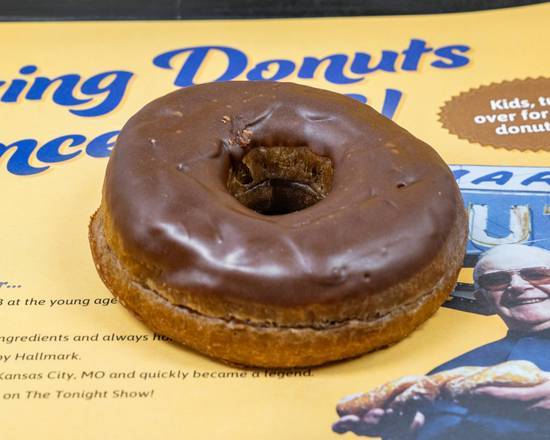 Double Chocolate Iced Ralsed Original Donut