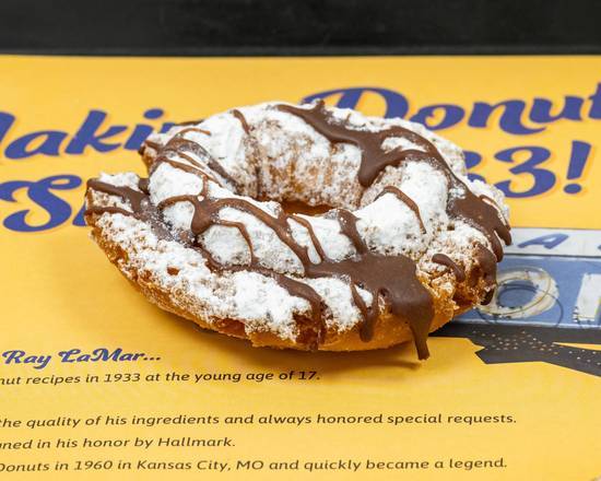 Sour Cream Powdered Sugar Cake Donut