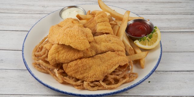 Southern Fried Fish Meal