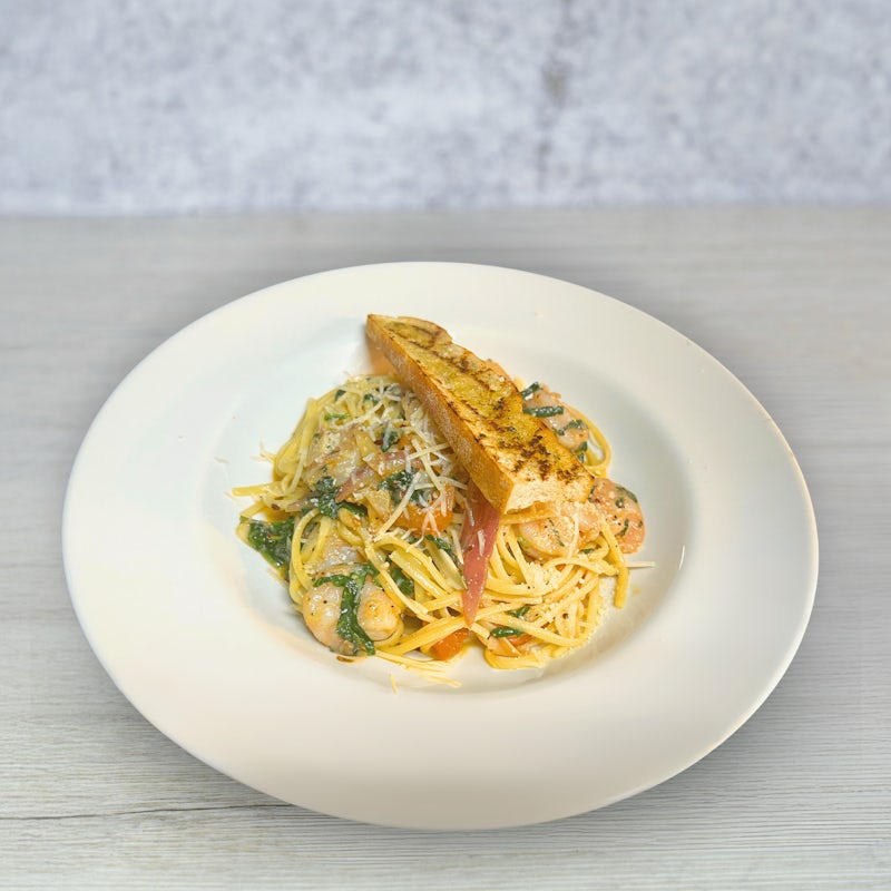 Garlic Shrimp Pasta