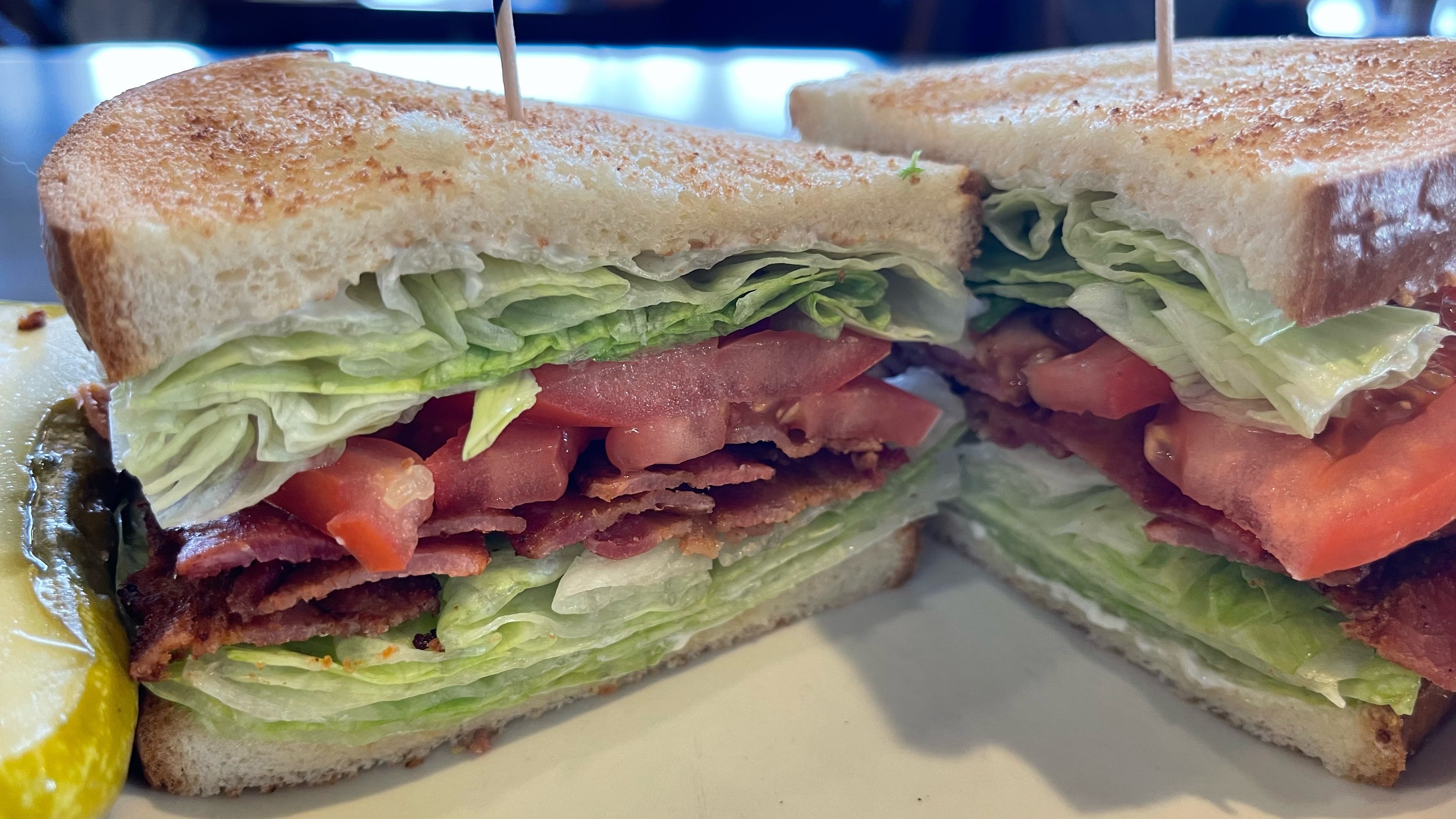 Bacon Lettuce and Tomato Sandwich