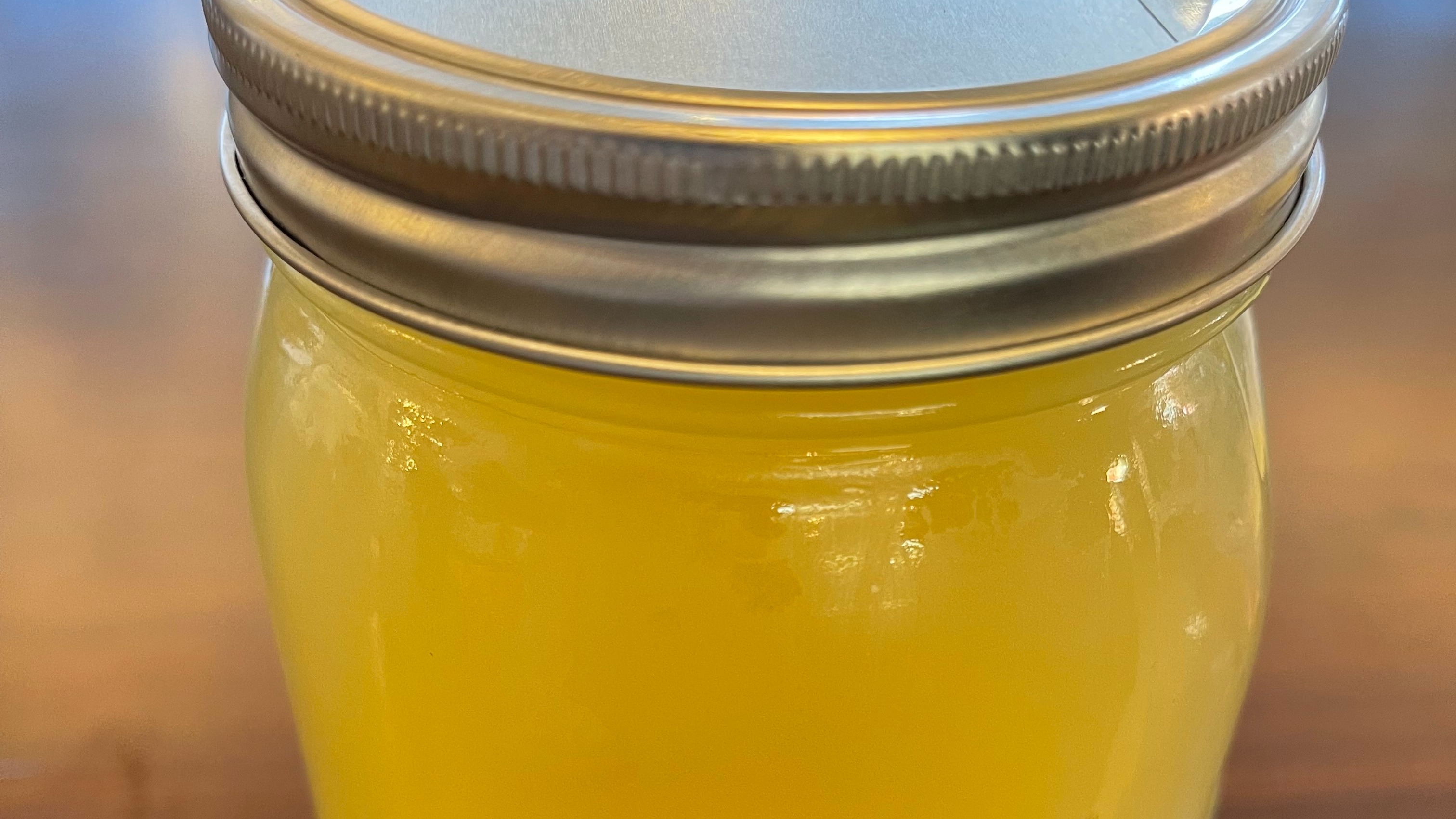 Chicken Soup (Broth) - Quart Mason Jar