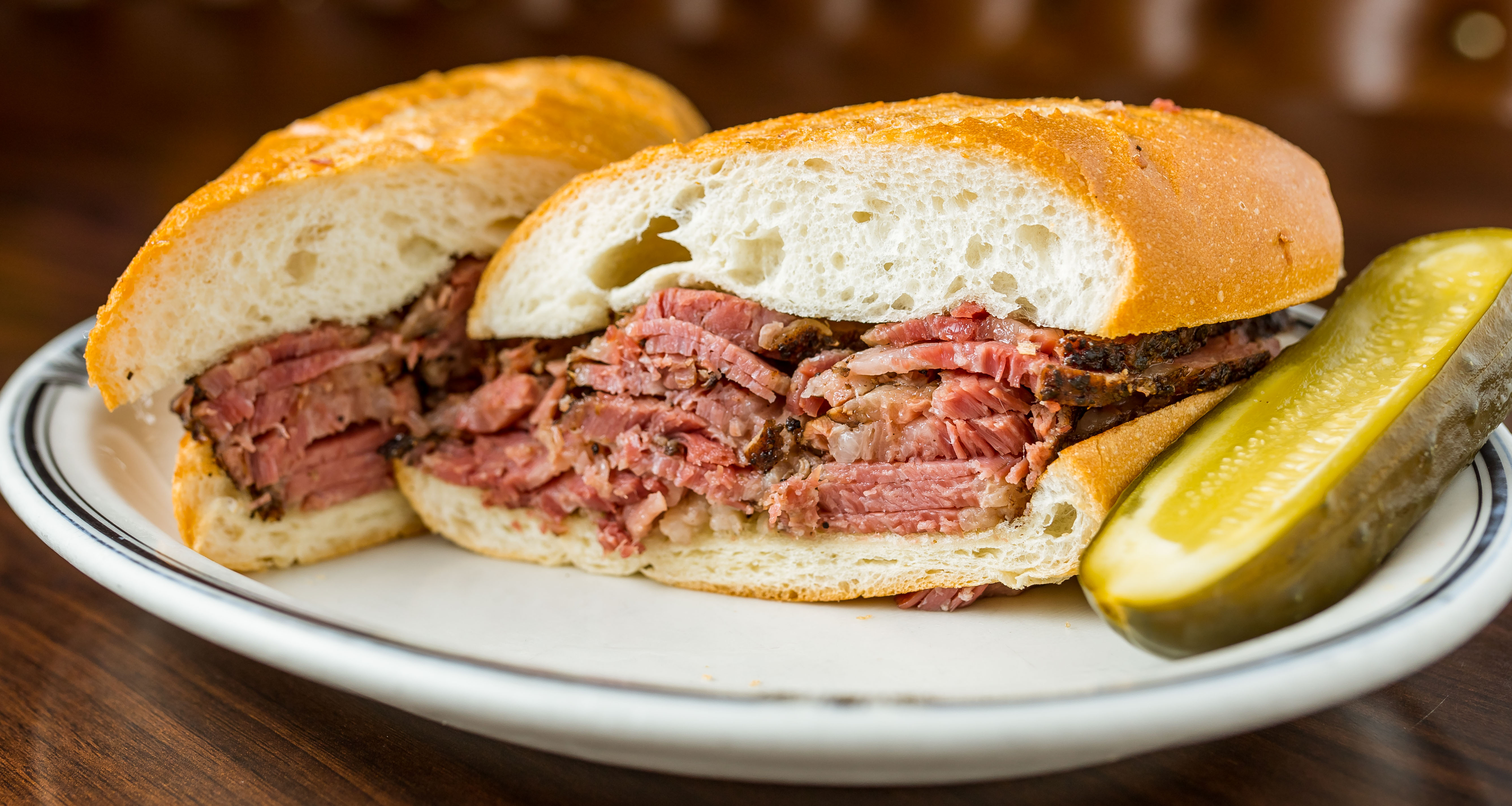 Pastrami on French Roll Full Sandwich
