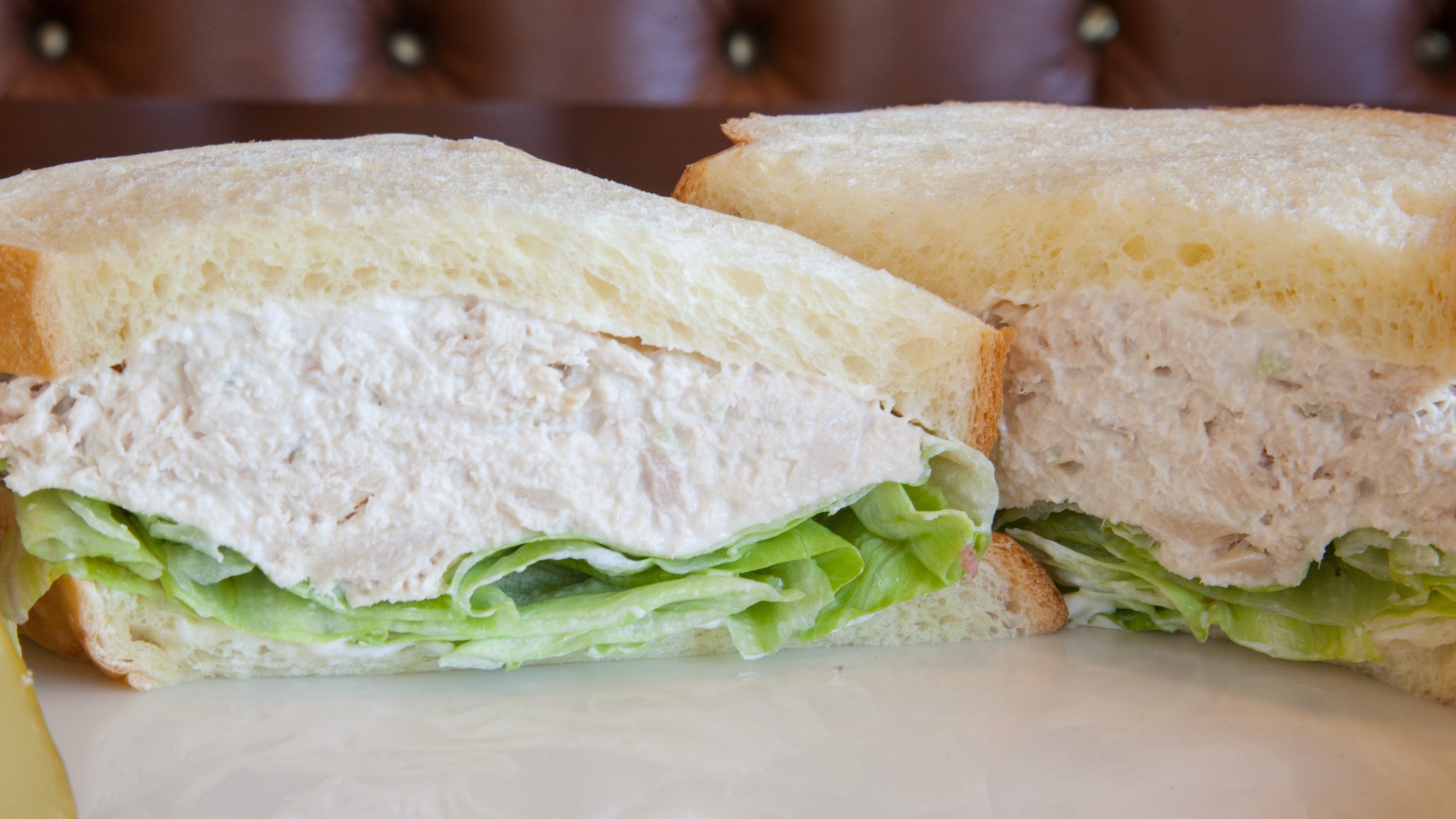 Tuna on Egg Bread Full Sandwich