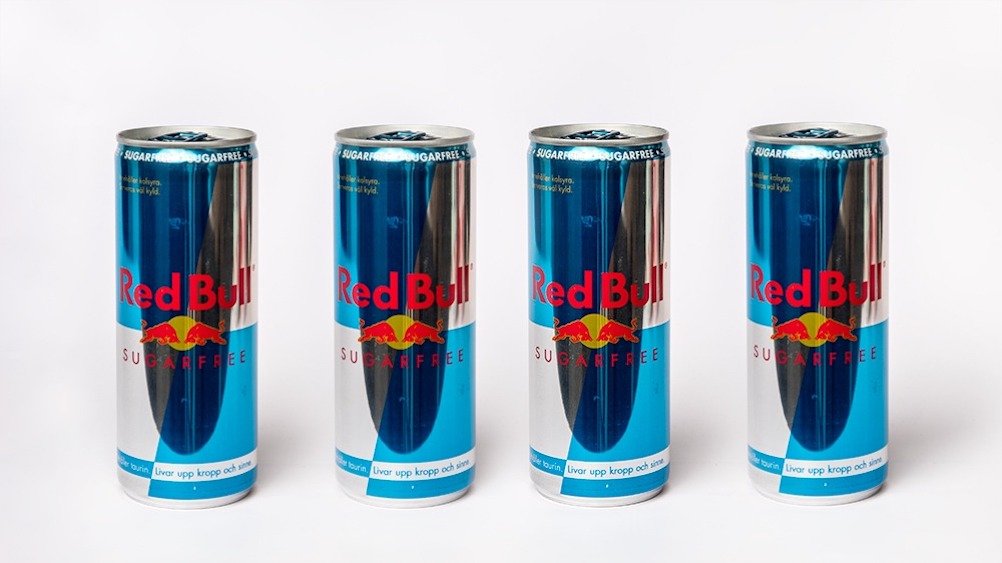 4 x Red Bull Sockerfri 250 ml