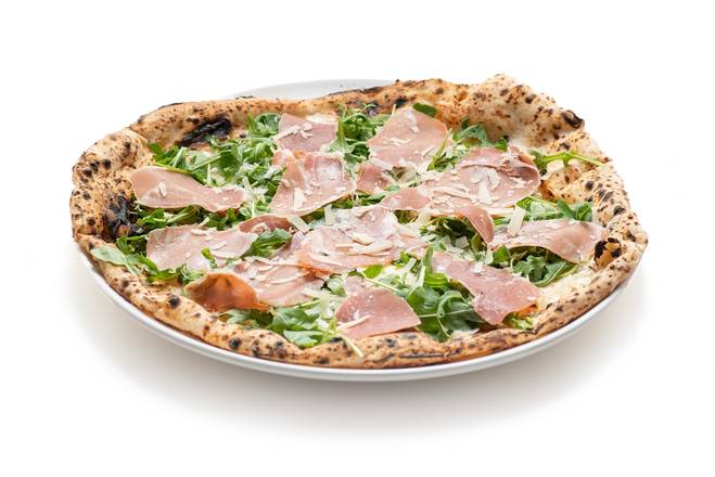 Argula and Prosciutto Pizza