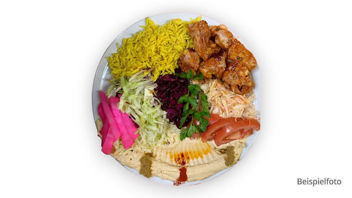 130. Chicken Skewer Plate