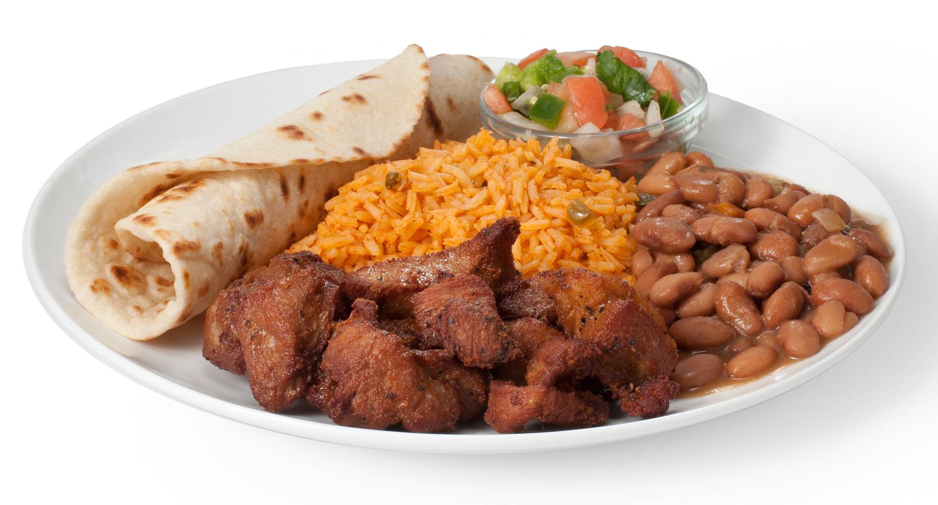 Carnitas Bravos (Spicy) Plate