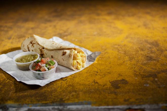 Potato and Egg Taco
